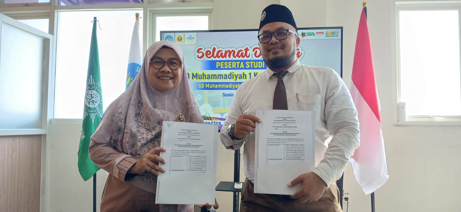 SD Muhammadiyah 1 Ketelan kunjungi SD Mica