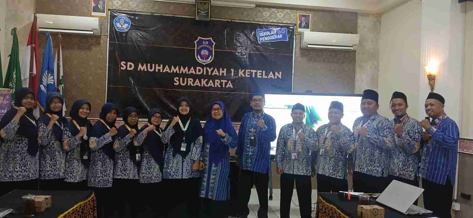 Kunjungan SD Muhammadiyah Palur ke SD Muhammadiyah 1 Ketelan Solo
